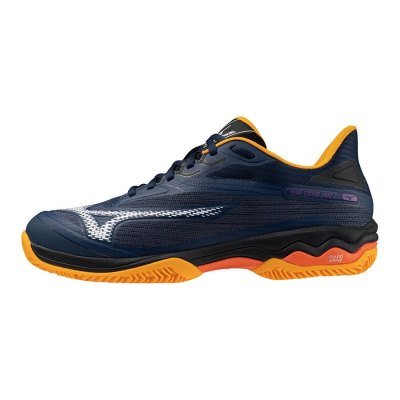 Zapatillas Padel Mizuno WAVE Exceed Light 2 Padel Hombre Azul Marino / Blancos / Naranjas - Chile M